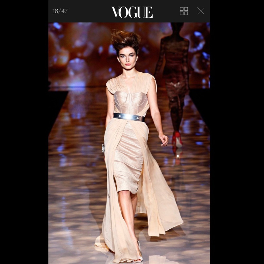 Badgley Mischka ready to wear gown